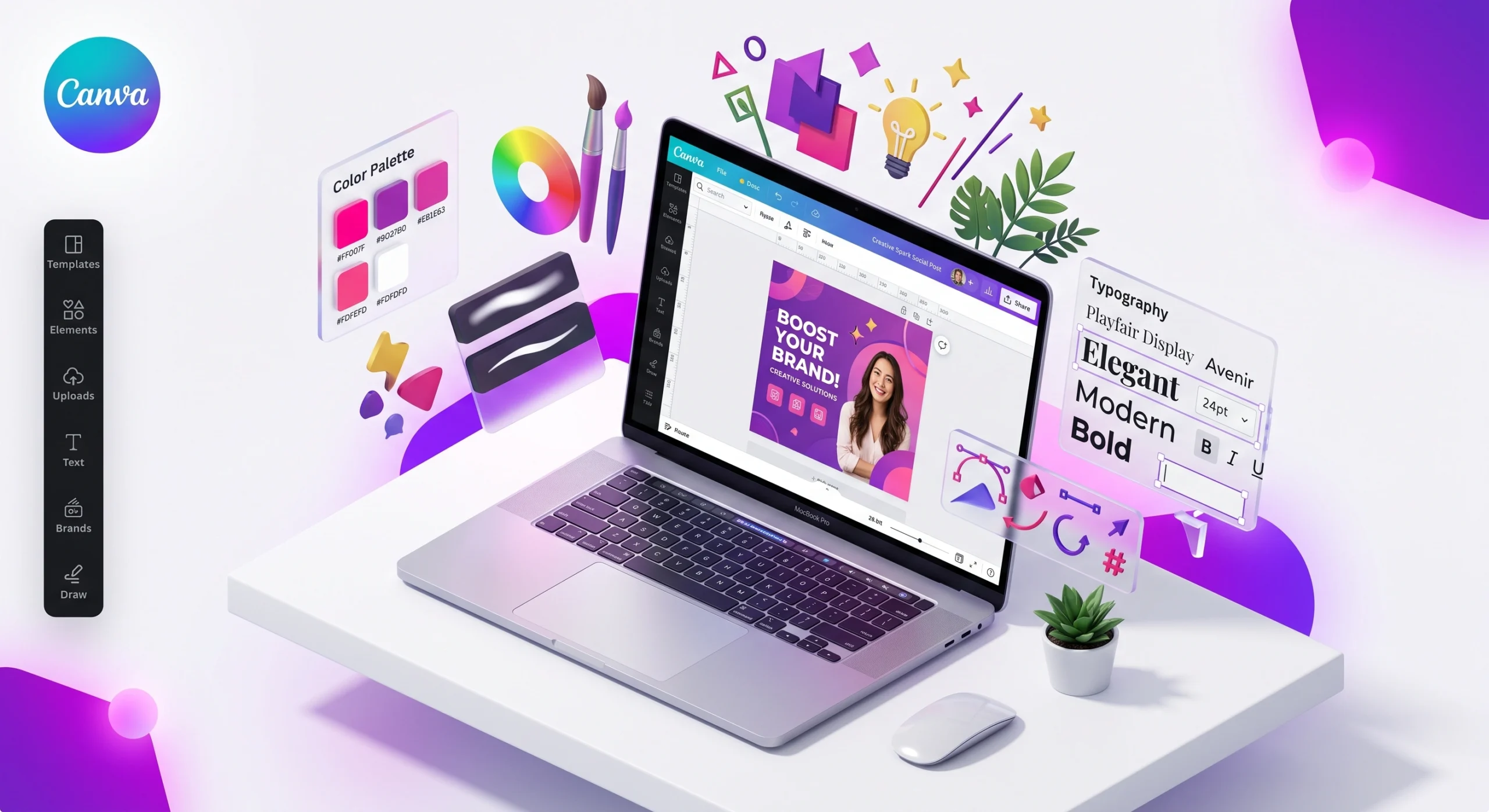 Canva Owner Account (Full Access & Premium Features)
